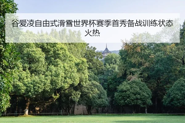 谷爱凌自由式滑雪世界杯赛季首秀备战训练状态火热
